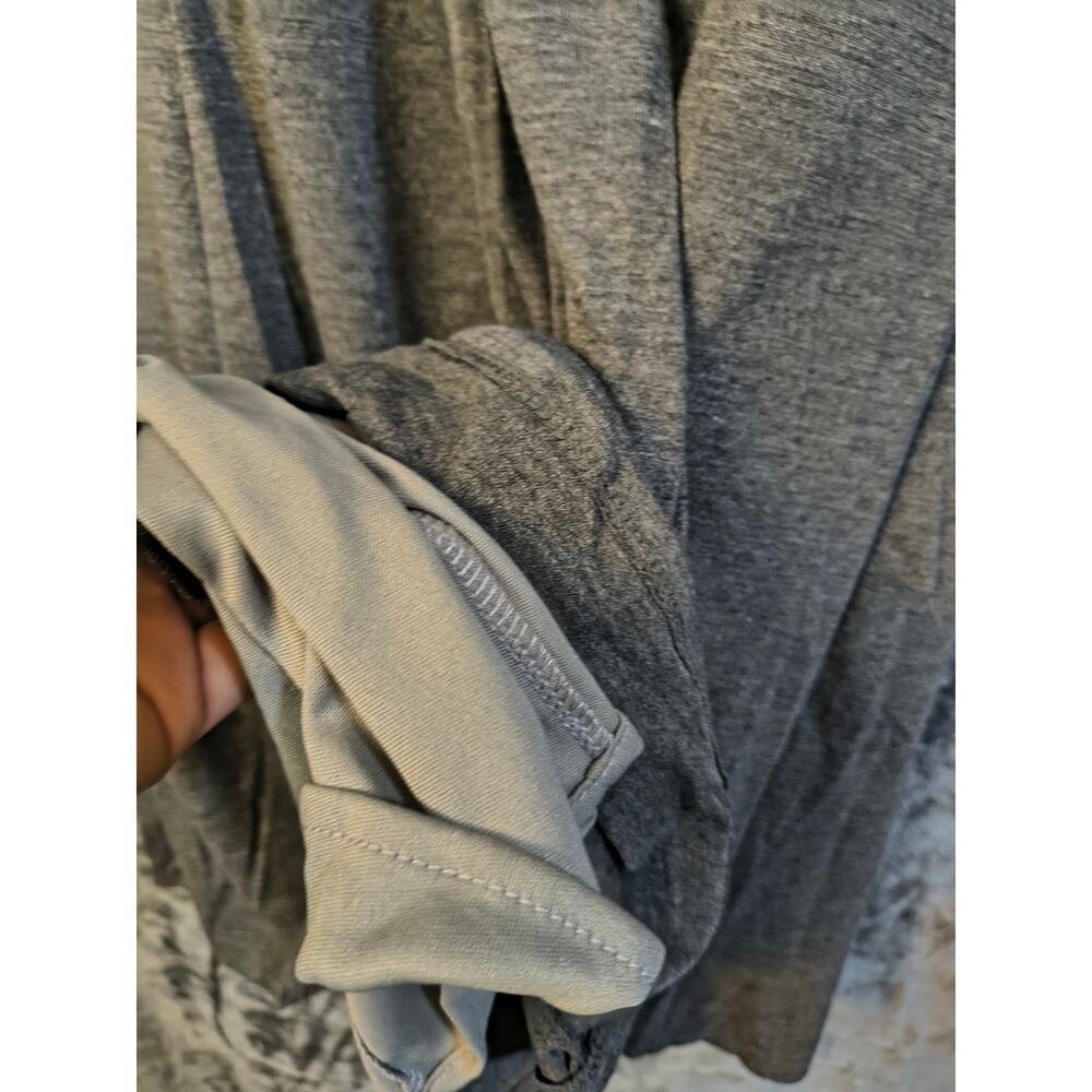 Rabbit Rabbit Rabbit Designs Ruffle Gray Sheath Dress 12 - Picture 6 of 7